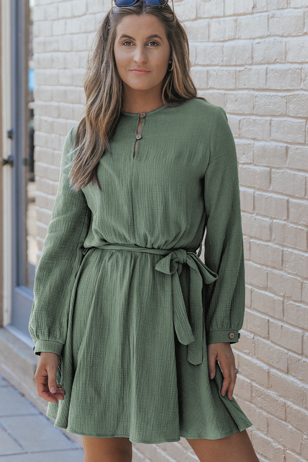 dress, dresses, cute dresses, cute clothes, long sleeve dress, womens fashion, womens clothing, casual dresses, winter dresses, cute clothes, outfit ideas, fashion 2024, school clothes, work clothes, green dresses