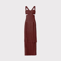 JELENA New Long Dress Sexy Suspenders Fringe Party Club, Street Socialite Elegant Bandage Maxi Dress