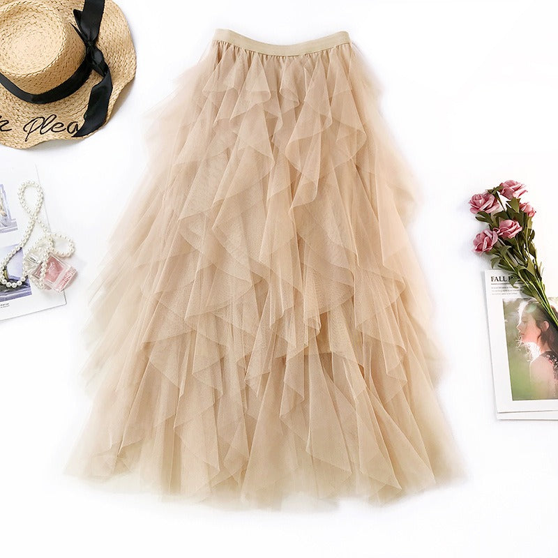 tulle skirt, midi skirt, women's skirts, elestic waist skirts, fun outfits, cute cloths,