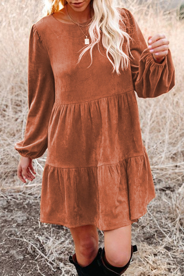 dress, dresses, long sleeve dresses, womens clothing, short dresses, dresses for the fall, dresses for winter, winter dress, casual dresses, casual clothing, new dress, boho dress, suede dress, velvet dress