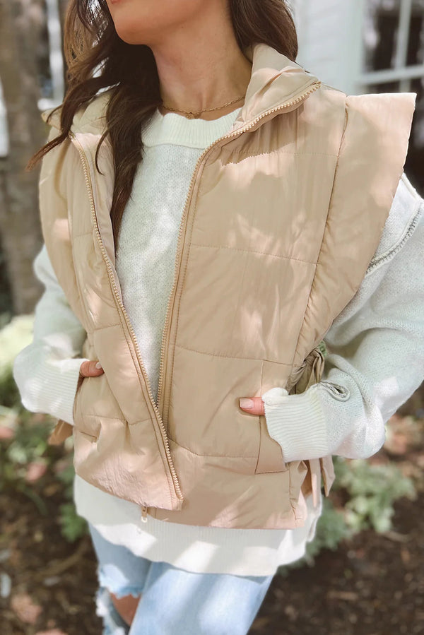 vest, winter vest, coat vest, jackets, light jackets, light coats, winter clothing, winter jackets, nude coats, brown jackets, 