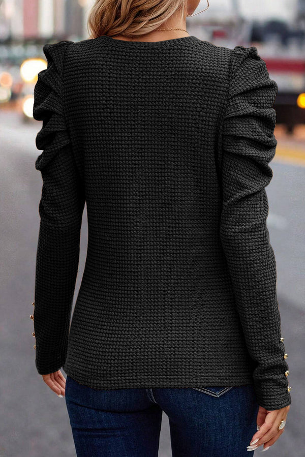 Tops, women’s fashion, cute clothes, women’s clothing, long sleeve tops, black long sleeve top, cute long sleeve, simple tops, simple long sleeve clothes