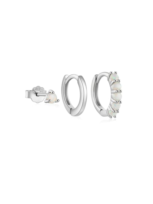 Hoop Earrings Set, 18K Gold Plated 925 Sterling Silver Luxury Earring Set (3 Earrings Set)