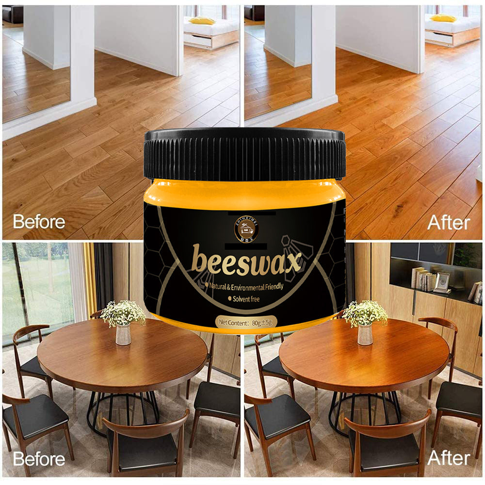 Beewax Multipurpose Wood Wax Cleaner and Polish for Furniture Protect