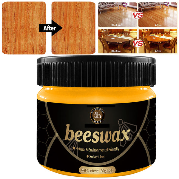 Beewax Multipurpose Wood Wax Cleaner and Polish for Furniture Protect