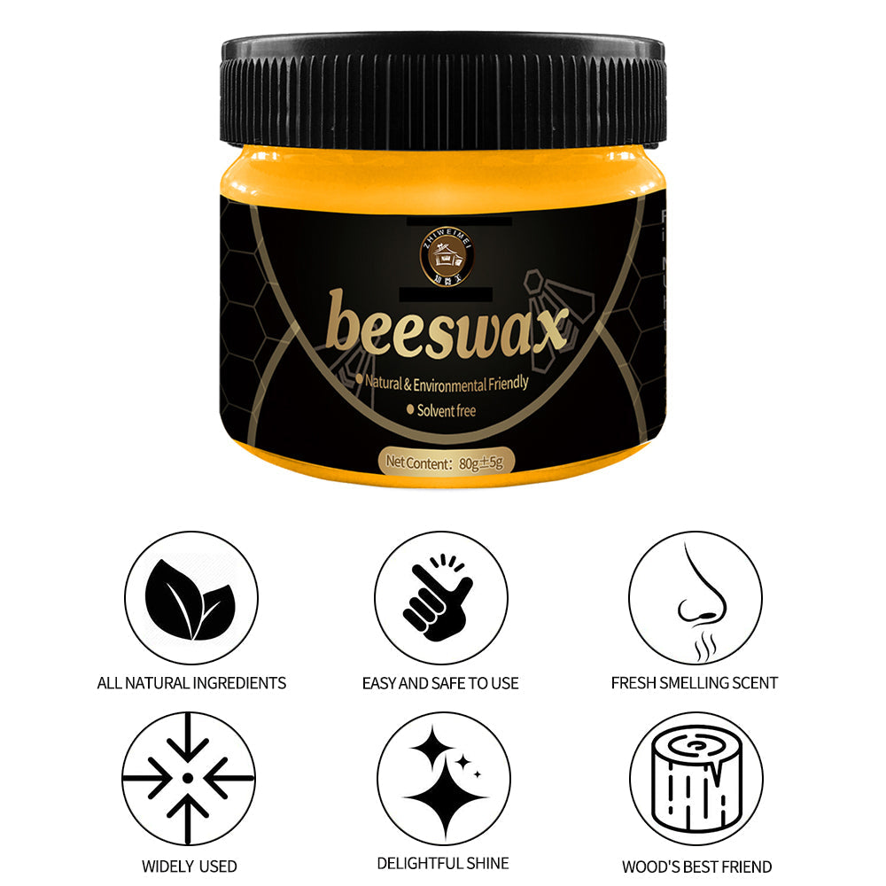 Beewax Multipurpose Wood Wax Cleaner and Polish for Furniture Protect