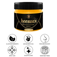 Beewax Multipurpose Wood Wax Cleaner and Polish for Furniture Protect