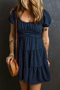 dress, dresses, casual dresses, short dresses, cute clothes, short sleeve dress, casual sundress, dresses for the spring, dresses for summer, cute clothes, clothes, ladies fashion,  casual date dress, casual lunch dress, short sleeve short dress, navy blue dress, navy blue clothes