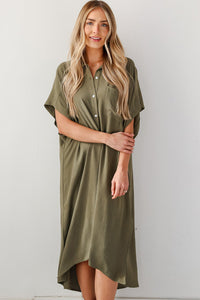 dress, dresses, t shirt dress, olive green dress, maxi dresses, button down shirt dress, casual clothing, casual dresses, loungewear, olive green womens fashion, olive green womens clothing, cute dresses, nice dresses, womens fashion, womens clothing, nice dresses, boho dress, slot dress, long shirt dress, nice dresses, cute dresses, outfit ideas, nice womens clothing 