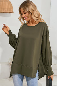 long sleeve sweater shirt, love green, long sweaters,  sweater shirts for women, tops, blouses, outfits for the fall, fall clothes, winter clothes, back to school clothes, popular clothes, olive green shirts, gift ideas, trending, popular, long sleeve tops for women