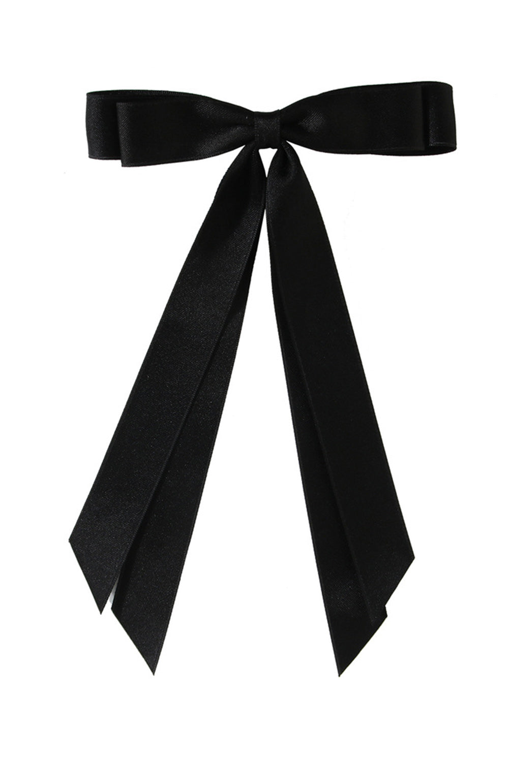 Black Double Bow Knot Hair Clip KESLEY