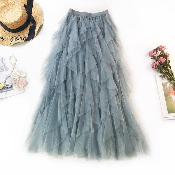 tulle skirt, midi skirt, women's skirts, elestic waist skirts, fun outfits, cute cloths,