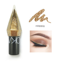 Diamond Shiny Eye Liners Eyeshadow Waterproof Silver Rose Gold Color