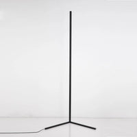 RGBCW Corner Floor Lamp Remote Control Changing Color Furniture