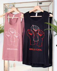 GIRLS CAN. Tank Top - Pick Style & Color