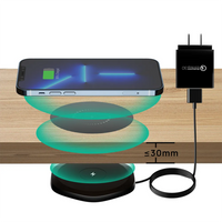 Invisible Wireless Charger 30mm Under Table QI Charger Furniture Desk