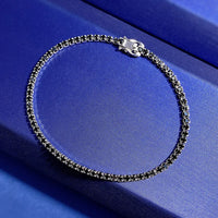 Tennis Bracelet 925 Sterling Silver Cubic Zirconia Simulated Diamonds Small Wrist and big wrist Tennis Bracelet for men and women Fine jewelry KESLEY