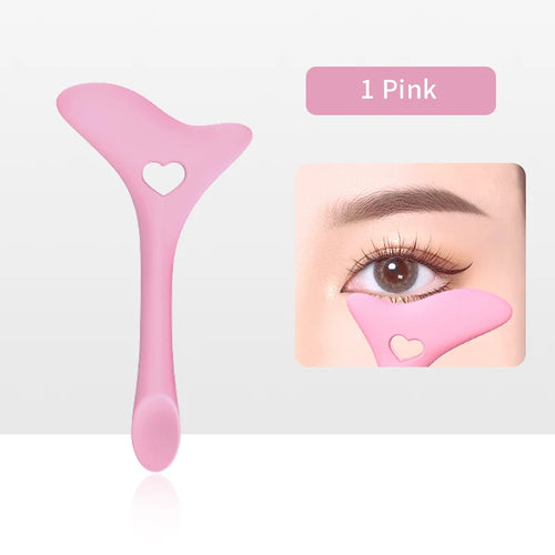 Multi-functional Eyeliner Stencil Wing Tips Silicone Eyeliner Aid