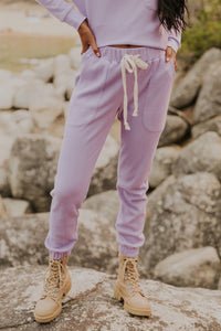 Waffle Knit Pullover and Jogger Pants Loungewear Set