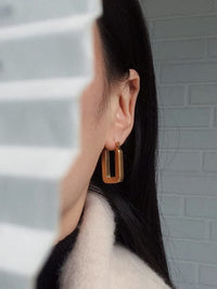 hoop earrings, gold hoop earrings, rectangle hoop earrings, chunky hoop earrings, fashion jewelry, designer jewelry, nice hoop earrings, affordable jewelry, birthday gifts, anniversary gifts, holiday gifts, cool jewelry, earring ideas, gold plated jewelry, trending on tiktok, nice earrings, cheap earrings, designer jewelry, kesley jewelry, gold hoop earrings