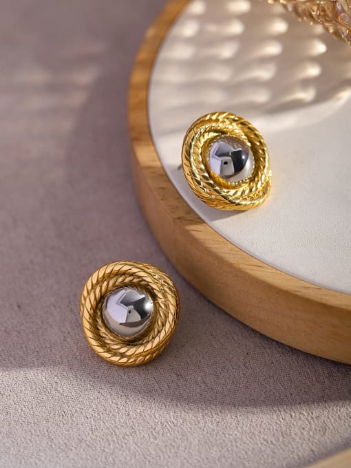 earrings, big earrings, big stud earrings, ball earrings, nice earrings, two tone jewelry, two tone earrings, chanel earrings, chanel jewelry, womens jewelry, trending jewelry, hypoallergenic earrings, big studs, new womens fashion, trending jewelry, trending earrings, birthday gifts, anniversary gifts, graduation gifts, fashion 2024, titkok fashion, popular earrings, kesley jewelry, vintage earrings, classy earrings, designer jewelry