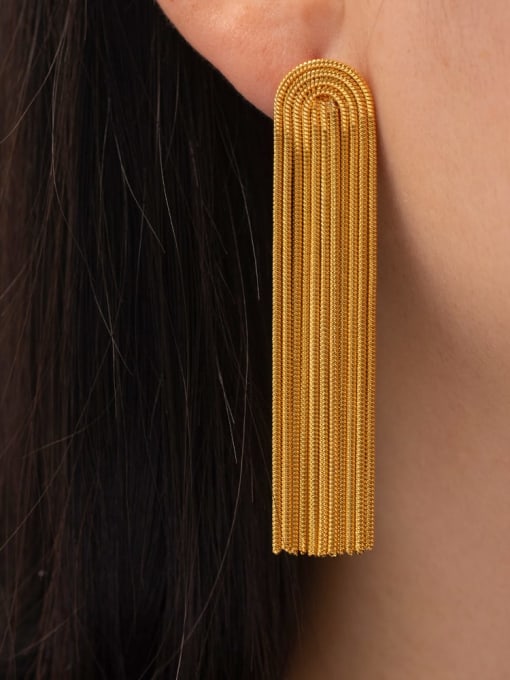 earrings, gold earrings, gold plated earrings, statement earrings, fringe earrings, tassel earrings, long earrings, big earrings, statement earrings, fashion jewelry, gold accessories, gold plated jewelry, christmas gifts, anniversary gifts, birthday gifts, affordable jewelry, cute earrings, earrings for special occasions, jewelry trending on tiktok, nickel free jewelry, designer jewelry, fine jewelry, kesley jewelry, shopping in brickell, shopping in Miami