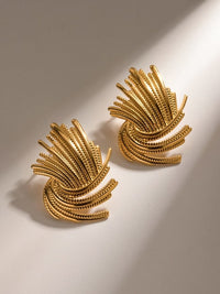 Earrings, gold earrings, big gold earrings, gold stud earrings, statement earrings, gold accessories, fashion jewelry, affordable jewelry, designer jewelry, chunky gold earrings, earring ideas, big gold stud earrings, fine jewelry, trending on tiktok, gold plated jewelry, gold plated earrings, chunky gold earrings, elegant jewelry, jewelry for special occasions,  chunky gold accessories, trending accessories, new earrings, kesley jewelry, top jewelry stores, big earrings, cool jewelry, earring ideas