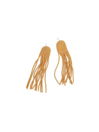 earrings, gold earrings, gold plated earrings, statement earrings, fringe earrings, tassel earrings, long earrings, big earrings, statement earrings, fashion jewelry, gold accessories, gold plated jewelry, christmas gifts, anniversary gifts, birthday gifts, affordable jewelry, cute earrings, earrings for special occasions, jewelry trending on tiktok, nickel free jewelry, designer jewelry, fine jewelry, kesley jewelry, shopping in brickell, shopping in Miami