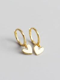 earrings, sterling silver earrings, gold plated earrings, white gold earrings, earrings with charms, heart jewelry, accessories, fashion jewelry, nickel free jewelry, earrings for kids, unisex earrings, earrings with charms, small hoop earrings, huggie hoop earrings, dainty earrings, treding on instagram and titkok, fashion accessories, nickel free, hypoallergenic jewelry for sensitive ears, jewelry that wont turn green, fine jewelry, affordable