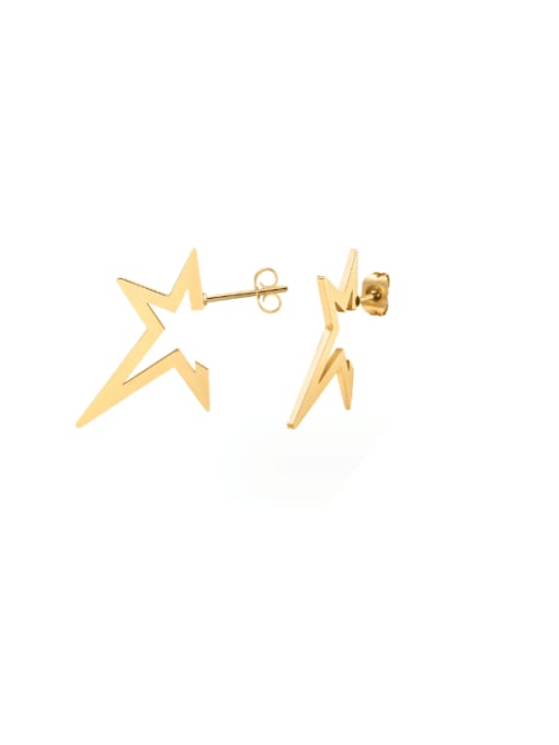 star earrings, gold earrings, gold plated earrings, cute jewelry, cool earrings, stud earrings, statement earrings, fashion jewelry, accessories, kesley jewelry, hypoallergenic earrings, gifts for her, spike jewelry, spike earrings, trending jewelry, new styles of jewelry, big gold earrings, kesley jewelry