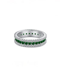 rings, eternity rings, pink rings, sterling silver rings, dainty rings, cool rings, trending jewelry, dainty rings, statement rings, emerald rings, emerald eternity rings, fashion jewelry, sterling silver rings, statement rings  