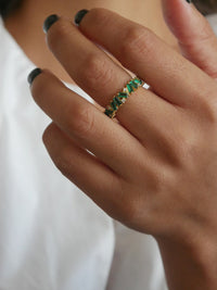 ring, rings, emerald rings, eternity rings, womens rings, green rhinestone rings, wedding bands, cheap wedding bands, emerald wedding bands, statement rings, womens jewelry, cute rings, ring ideas, dainty rings, gold vermeil rings, gold plated rings, trending jewelry, popular rings, nice jewelry, fine jewelry, size 6 rings, size 7 rings, sterling silver rings,size 9 rings , kesley jewelry, cool rings, birthday gifts, anniversary gifts, valentines gifts, ring