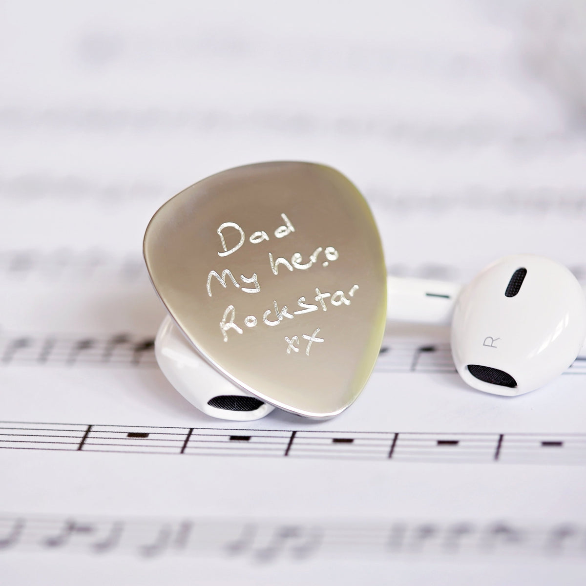 Handwriting Engraving Guitar Pick