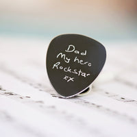 Handwriting Engraving Guitar Pick