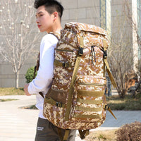 Waterproof Outdoor Camping 70L Military Backpack