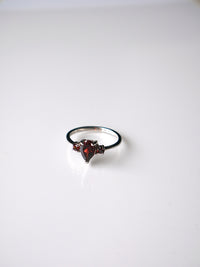 ring, silver ring, garnet rings, birthstone jewelry, nice rings, dainty rings, birthday gifts, anniversary gifts, graduation gifts, nice jewelry, statement rings, fashion jewelry, trending on tiktok, cool jewelry, designer jewelry