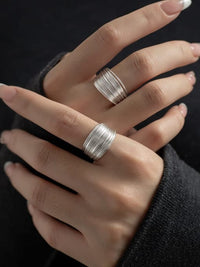 ring, rings, white gold rings, silver rings, sterling silver rings, womens rings, womens jewelry, layered ring, stack ring, casual womens jewelry, cute rings, waterproof jewelry, waterproof rings, tarnish free rings, chunky silver rings, designer jewelry, nice rings, rings for the middle finger,, rings for the pointer finger, fashion accessories, fine jewelry, size 6 ring, size 7 rings, size 8 rings , sterling silver rings 