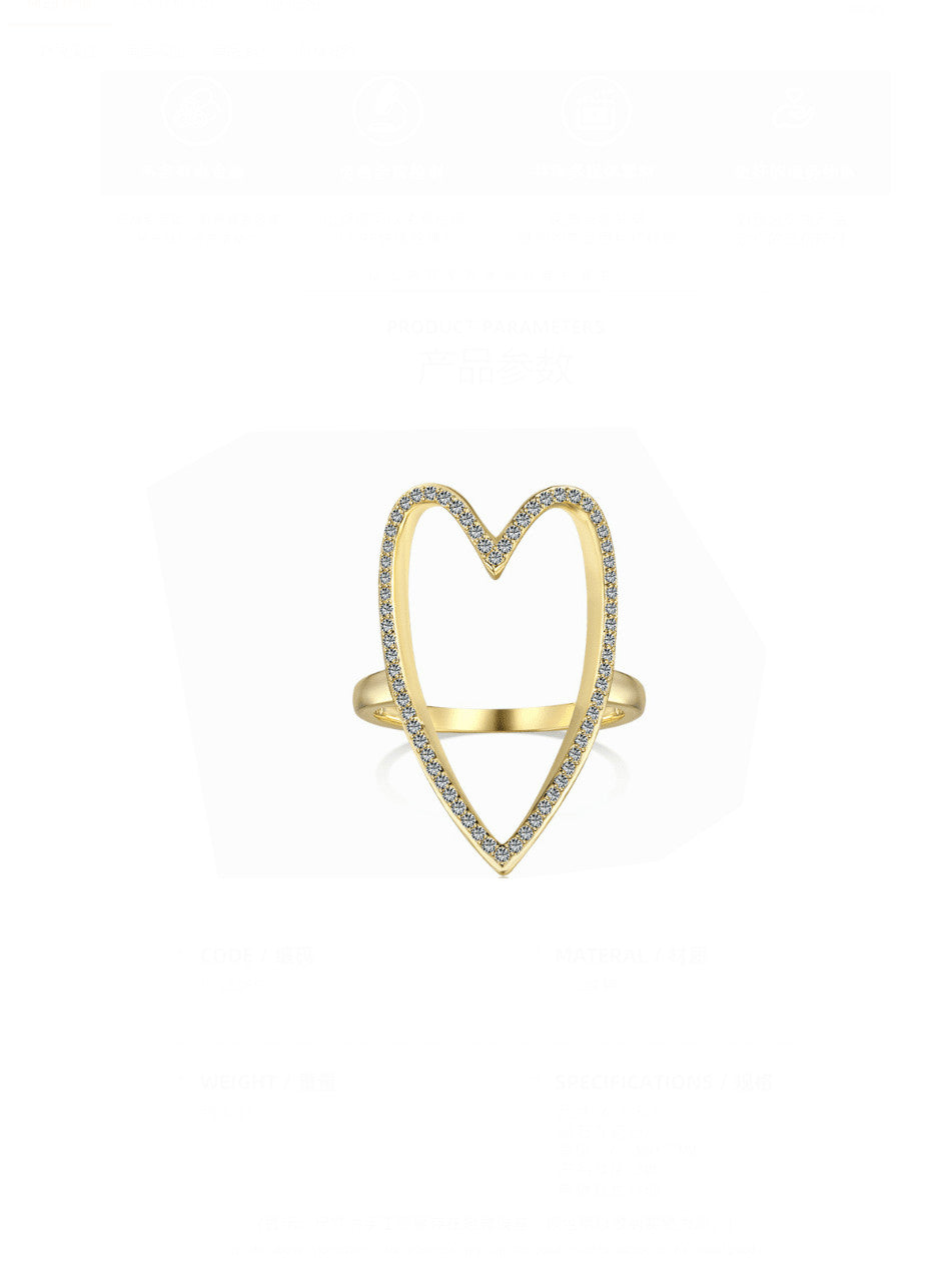 rings, gold rings, big heart ring, heart rings, big heart rings, cute jewelry, heart rings, heart jewelry, rhinestone heart rings, sterling silver jewelry, gold vermeil rings, statement rings, womens jewelry, fashion jewelry, dainty rings, jewelry, jewelry store, nice rings, kesley jewelry, womens rings, tiktok fashion, nice jewelry, nice rings, nice jewelry, Kesley Boutique, Fine jewelry, festival fashion, y2k fashion 