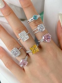 ring, rings, engagement rings, cocktail rings, womens rings, cute rings, solitaire rings, yellow diamond rings, pink diamond rings, emerald cut rings, ring stacking ideas, nice rings, tarnish free rings, waterproof rings, waterproof jewelry, sterling silver rings, nickel free jewelry, nice jewelry, fine jewelry, womens jewelry, big diamond rings, fake diamond rings, nice rhinestone rings, designer jewelry, stack rings,  layered jewelry, cool rings, cool jewelry, instagram jewelry , kesley jewelry