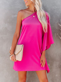 pink dress, pink dresses, nice dresses, clothes for the spring, summer clothes, vacation dresses, party dress, evening dress, short dresses, nice clothes, new fashion, tiktok fashion, one sleeve dresses, mini dress, cocktail dress, work party dresses, dinner date outfit ideas, classy dresses, classy clothes, hot pink dress, kesley boutique, clothes for cheap, birthday outfit ideas, sexy dresses, chic dresses