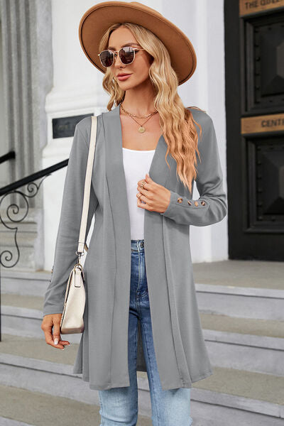 Womens Fashion Open Front Sweater Long Sleeve Cardigan