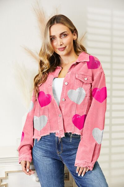 jacket, denim jackets, fashion jackets, light jackets, valentines jackets, cotton jackets, pink jackets, long sleeve shirts, shackets, womens fashion, cute jackets, heart design jackets, nice jackets, outerwear, womens fashion, tiktok fashion, outfit ideas, long sleeve shirts, spring jackets, cute coats, cute jackets, new womens fashion, casual womens clothing, outfit ideas , cotton clothes