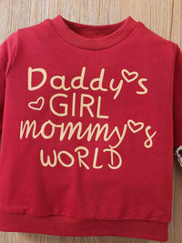 DADDY'S GIRL MOMMY'S WORLD Leopard Top and Pants Set Baby Fashion and Gifts Kids Fashion