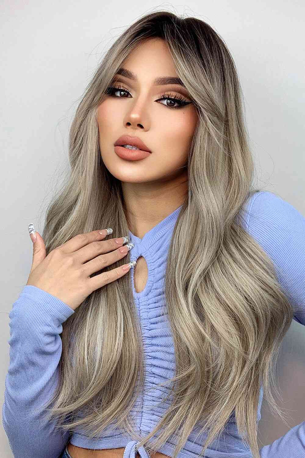 Long Wave Wigs 26 inches Wavy Hair Synthetic