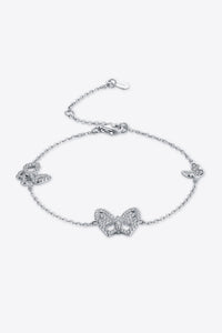 Moissanite Butterfly Shape Bracelet