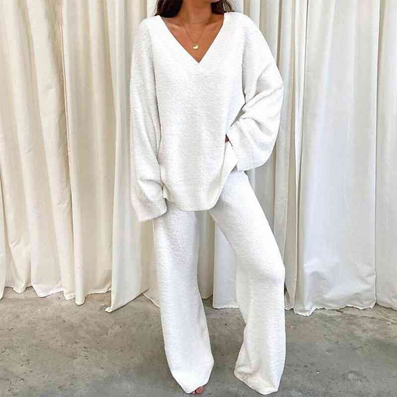 Women’s fashion, sweaters, pants, long sleeve tops, long sleeve shirts, women’s clothing, comfortable clothing, warm clothing, Loungewear, pajamas, sets, cheap women’s clothing, trending