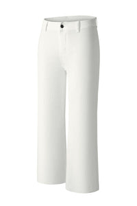 White High Waist Wide Leg Jeans