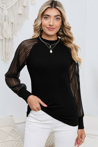 long sleeve tops, long sleeve shirts, womens clothing, womens clothes, black shirts, casual clothes, cute tops, nice shirts for women, black clothing, elegant tops, sheer tops, plain black tops blouses and shirts for women