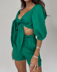 clothes, womens clothes, sets, short and top set, green clothes, cute clothes, lounge wear, popular, comfortable clothes for women, gift ideas, top and short sets, vacation outfit ideas, going out clothes, long sleeve tops, sexy clothes, date night outfit ideas, clothes for vacation, 