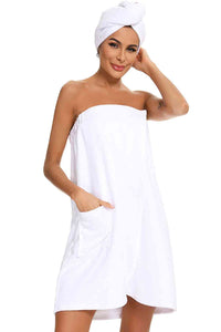 Strapless Robe with pocke